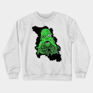 Octopus green Crewneck Sweatshirt